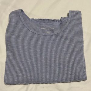 American Eagle ribbed crop top